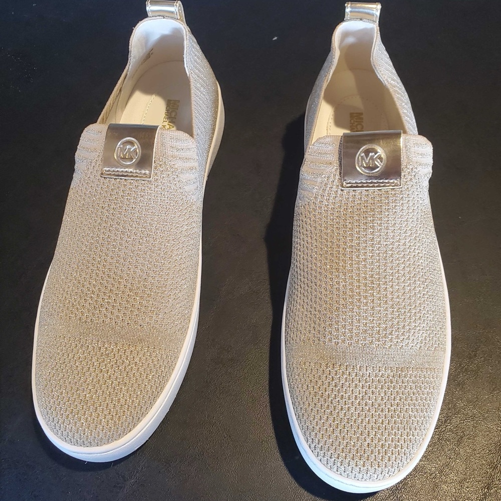 Michael Kors Juno Slip-On Sneakers, Pale Gold